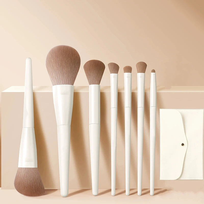 5/7/10/12PCs Makeup Brushes With Foundation Blush Eyeshadow Contour Powder Brush, Make Up Brushes Kit,Professional Makeup Brush