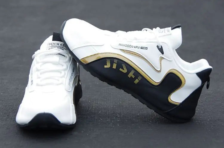 2026 New Leather Men Shoes Breathable Solid Color Shoes Trendy Anti Slip Shoes Waterproof Travel Casual Sneakers Zapatos