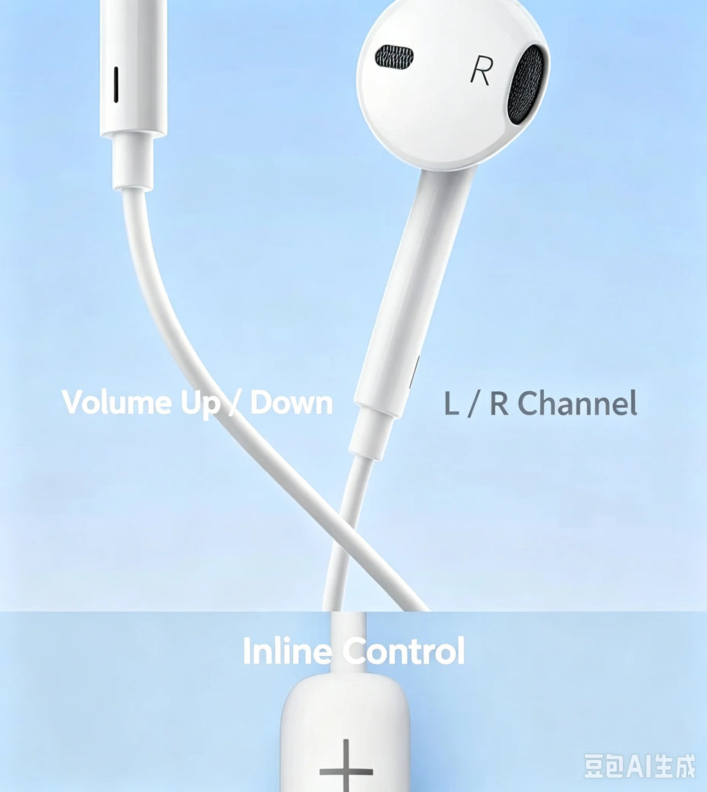 Luxury Headphones For Xiaomi 13 12 11 10 Pro Ultra Wired Earphone For Redmi Note 10 11 12 Turbo 3.5mm In-Ear Earbuds Accessories