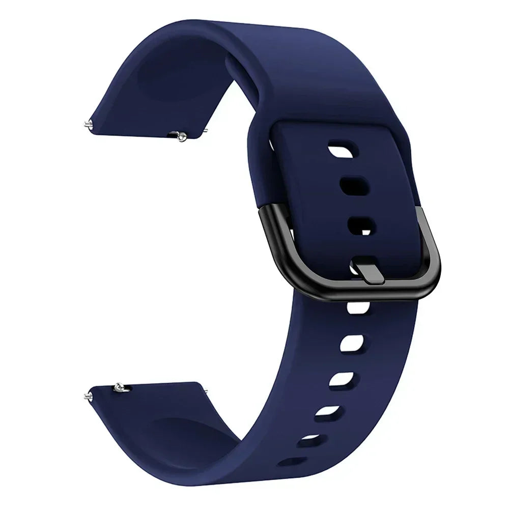 Strap For Amazfit GTS 2/4/3/GTS 2/4 Mini/GTR 4/2/2e 20mm/22mm Watch Silicone Sport Bracelet Amazfit bip 5 3/S/u pro Series band