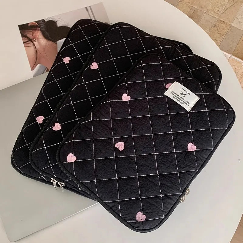 cute Laptop Sleeve Case Bag Portable Computer Cover Bag Tablet Pouch For Ipad 9.7-11 Macbook Air Pro 13 14 15 15.6 16 Inch Cover