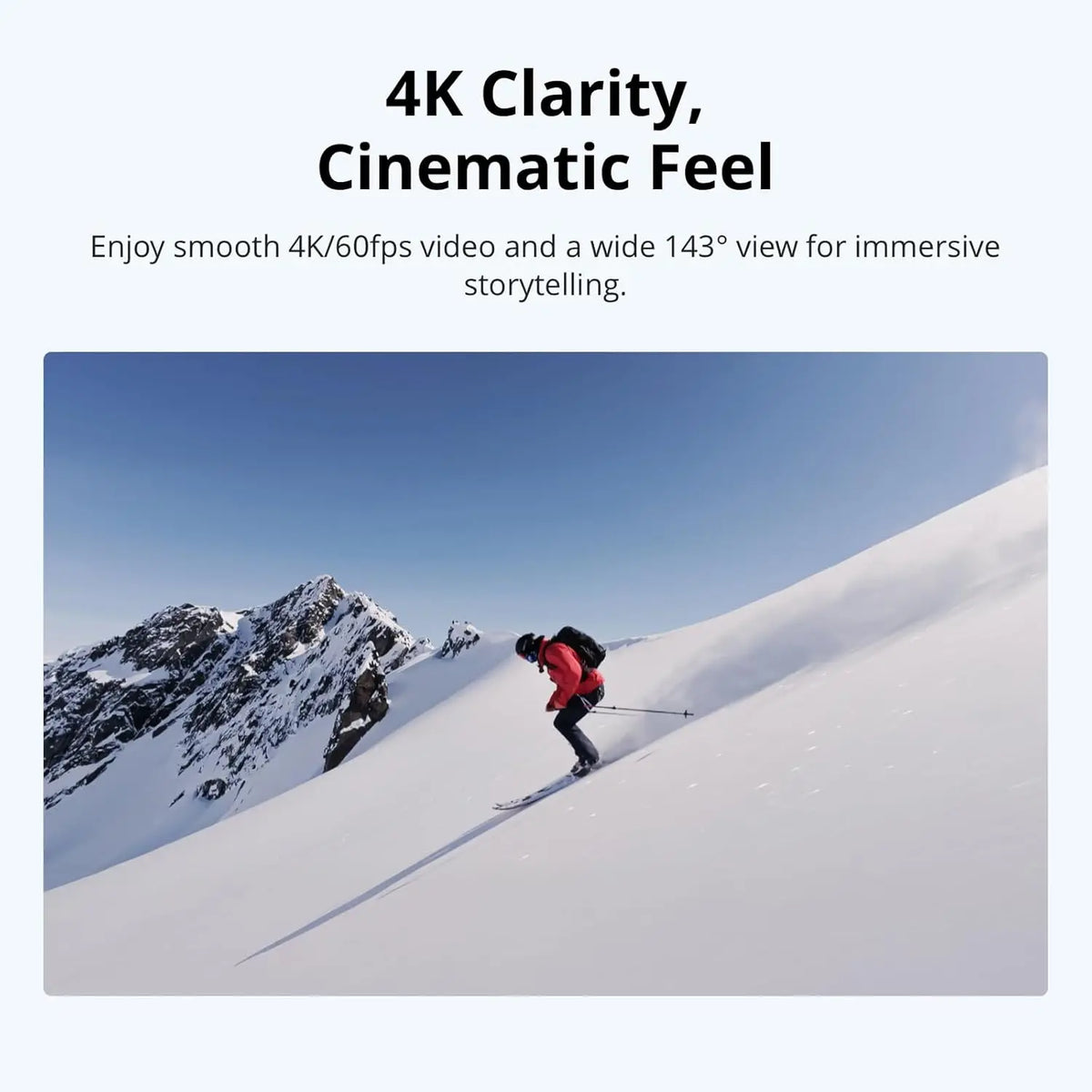 All New DJI Osmo Nano Standard Combo, 4K Wearable Camera, 1/1.3″ Sensor 1/1.3″ Sensor | 4K/60fps & 143° Wide FOV | 200-Min Battery | Swift Content Transfer | Magnetic Wearable Design