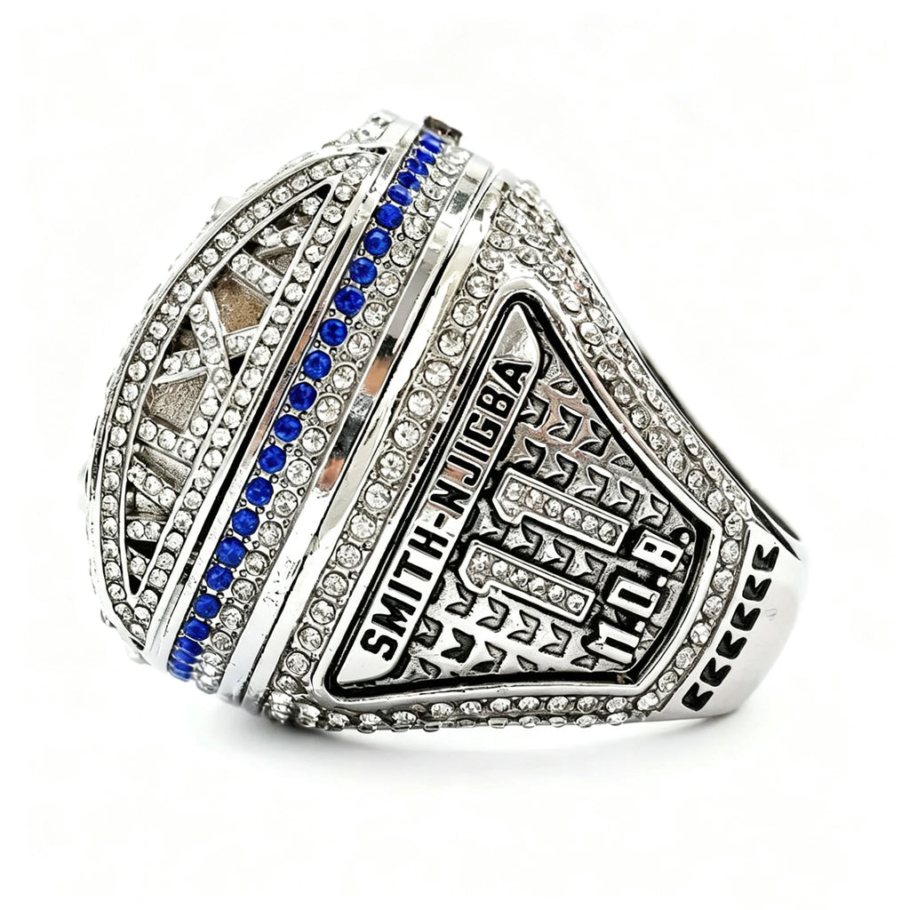 New 2025 Championship Style Ring accessories Stainless Steel Alloy rugby Fan Collectible Jewelry fans gift