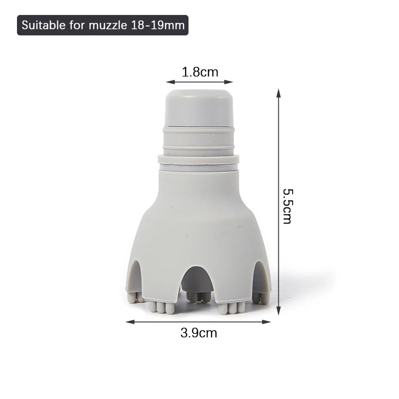 1pc/1set Replacement Heads For Massage Gun Muscle Stimulator Body Relaxation Shaping Exercising Fascia Gun Massager HeadPistool
