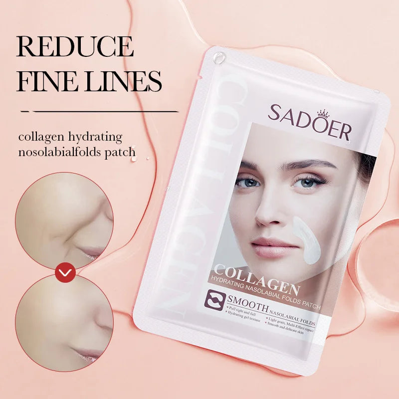 Firming Fine Lines Hydrocrystaline Patch Anti-Aging Sagging Facial Skin Deep Nourishing Facial Mask Korean Facial Care Product