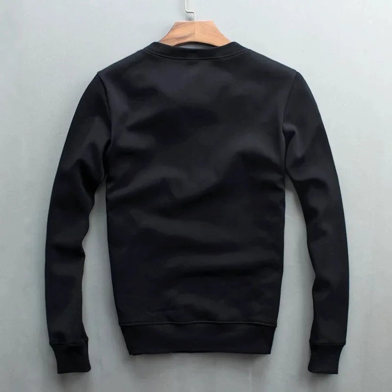 Winter Men's Pure Cotton Leisure Sports Jogging 2-Piece Oversize S Sportswear Set