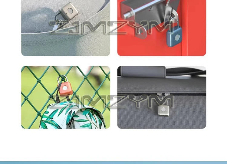 Portable Smart Fingerprint Lock USB Electronic Safety Locks Keyless Luggage Bag Padlock Fingerprint Unlock Fingerprint