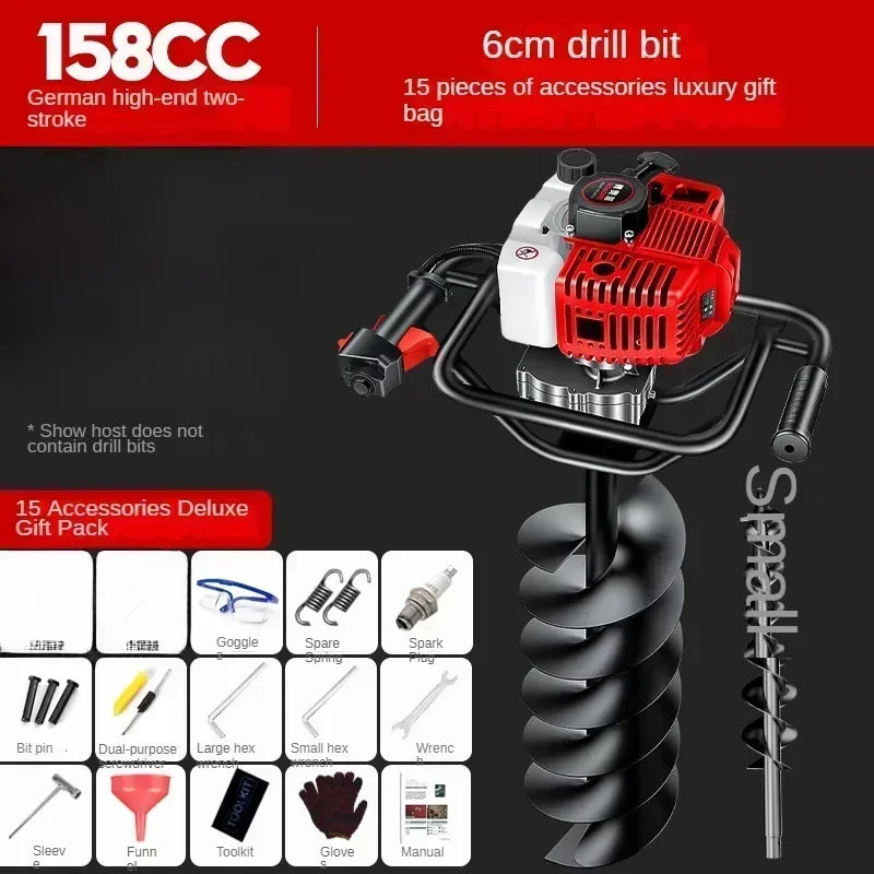 Effortlessly Dig Holes and Plant Trees with this Small Agricultural Hole Digging Tool