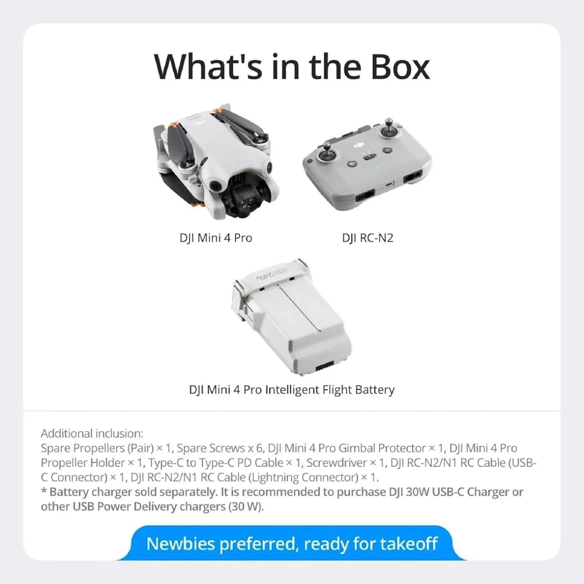 Used DJI Mini 4 Pro Drone for Adults with 4K Camera 34 Min Flight Time 20km Video Transmission Omnidirectional Vision Sensing Mini Drone for Beginners