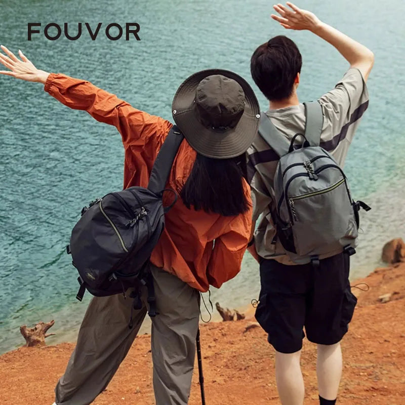 FOUVOR Large Capacity Women Travel Backpacks Waterproof Lightweight Sports Outdoor Student Laptop Bag 3033-01 3033-02 3033-05
