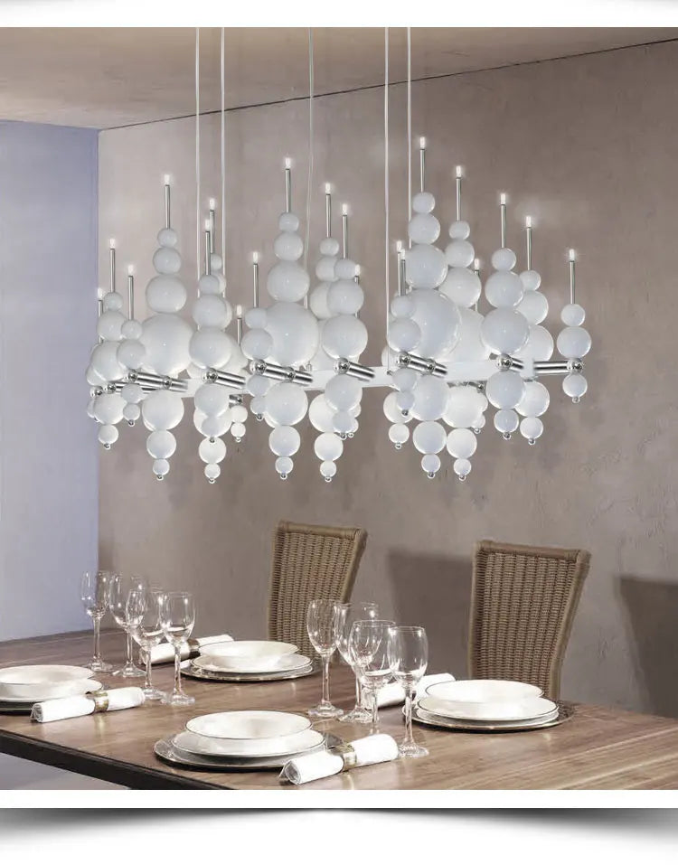 Luxury Living Room Black Chandelier Designer Tears From Moon Chandelier For Ceiling Restaurant Large Dining Table Hanging Lamp