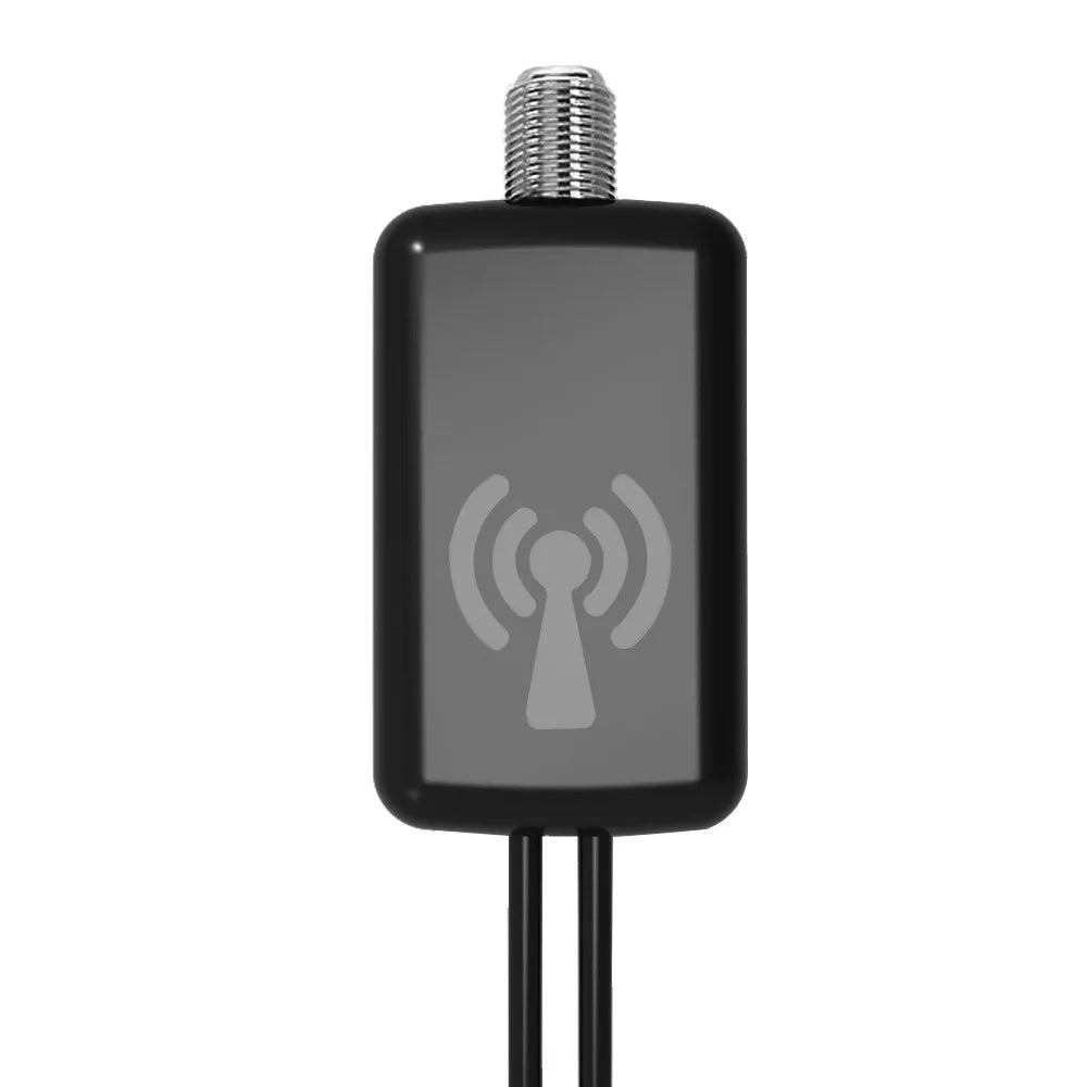 Indoor TV Antenna Amplifier CATV Signal Booster for HD TV Antenna with USB Power Supply Easy Installtion Gain 25dB