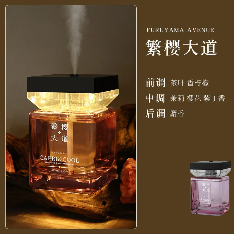 Large Capacity Smart Spray Aroma Diffuser Ambient Light Flameless Essential Oil Long Lasting Fragrance Indoor Bedroom Home Decor