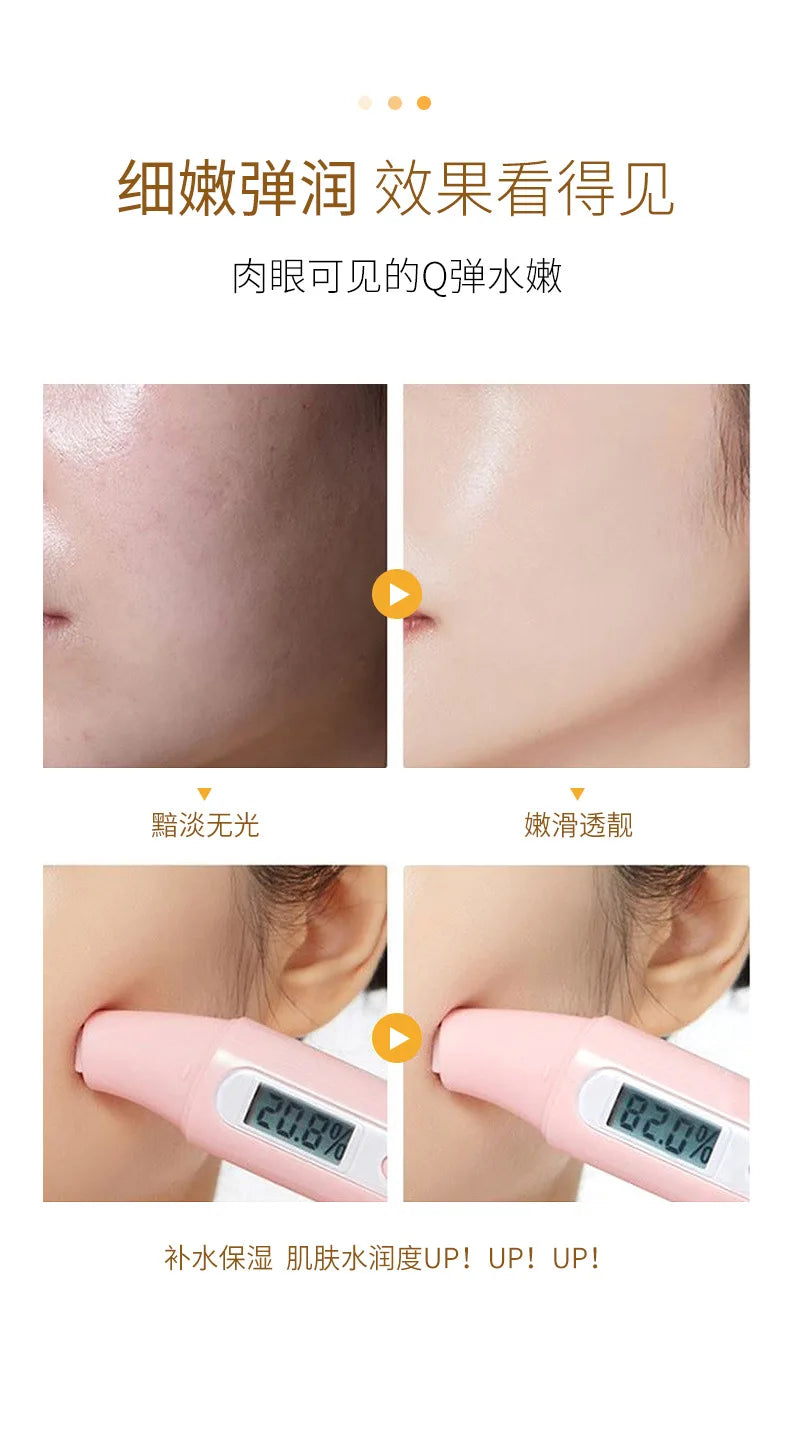 Qizi Powder Eggshell facial mask Whitening Moisturizing Brightening Lightening Stains Fine Lines,Tear off facial mask