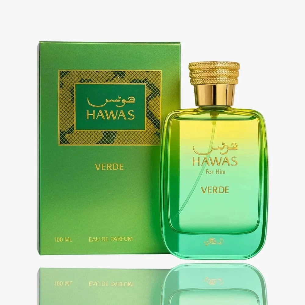 Hawas Verde for Men Eau De Parfum for Men