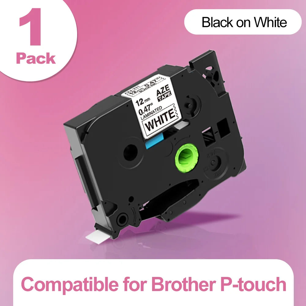 Industrial Labeling E1000 PRO Label Maker Printer Keyboard Symbol Compatible for Brother TZ231 Label Maker Tape Heat Shrink Tube
