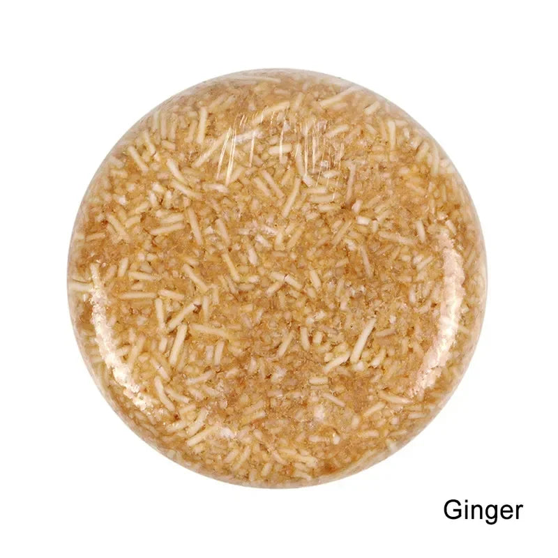 Hair Darkening Shampoo Ginger Solid Repair Shampoo Soap Natural Organic Conditioner Strong Roots Soap Hair Bar Hair Care