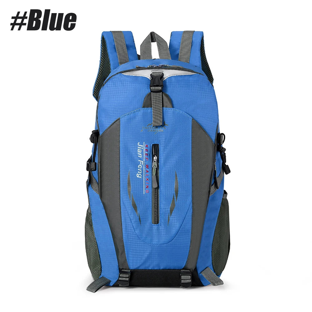 1Pcs Large Capacity 40L Hiking Backpack Lightweight Waterproof Foldable, Outdoor Camping Trekking Travel Bagpack