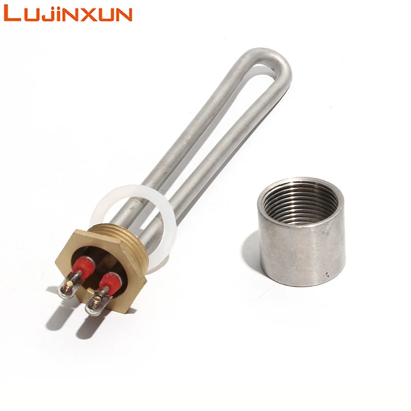 Lujinxun DN25/32mm Heater, 1.0" Electric Heating Element for Boiler Heater/Water Dispenser,110V/220V Heaters, 700W/1000W/1500W