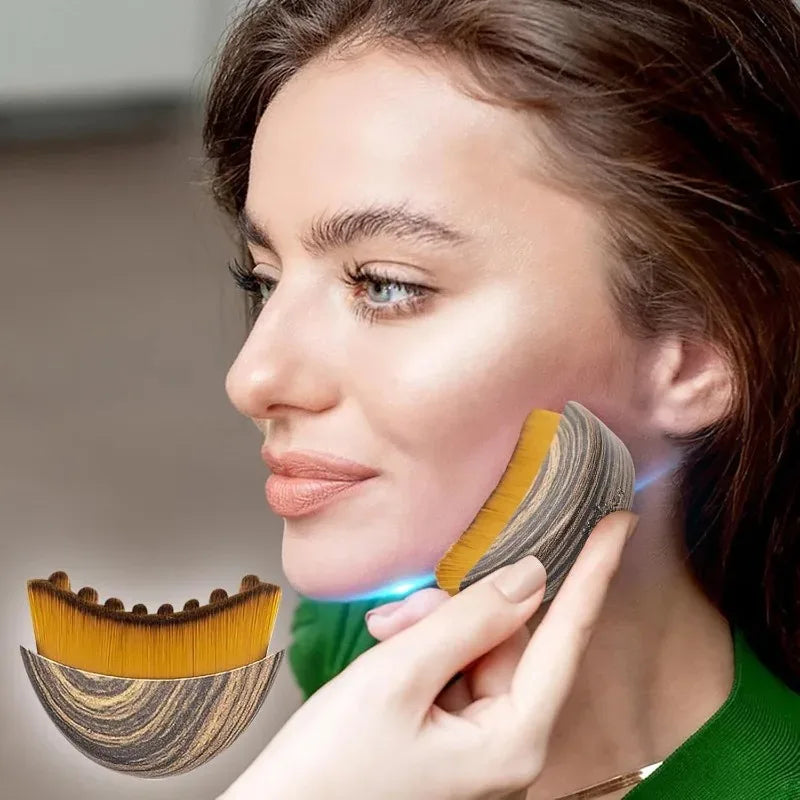 Lymphatic Drainage Facial & Body Massage Brush for Fatigue Relief Essential Beauty Tool for Conscious Women
