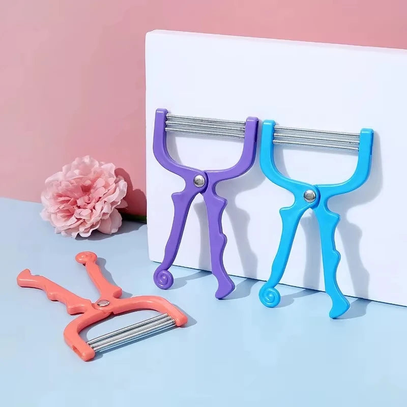 Facial Hair Removal Device, Safe Handheld Spring Roller Type, Women'S Facial Hair Removal Tool, Facial Beauty Cleansing
