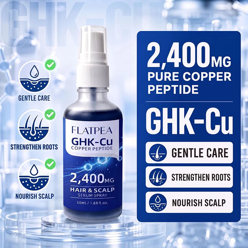 Multi Pack Blue Copper Peptide Hair Care Essence Spray Deep Nourishing Fast Absorption Non Greasy Neutral Mild Non Irritating