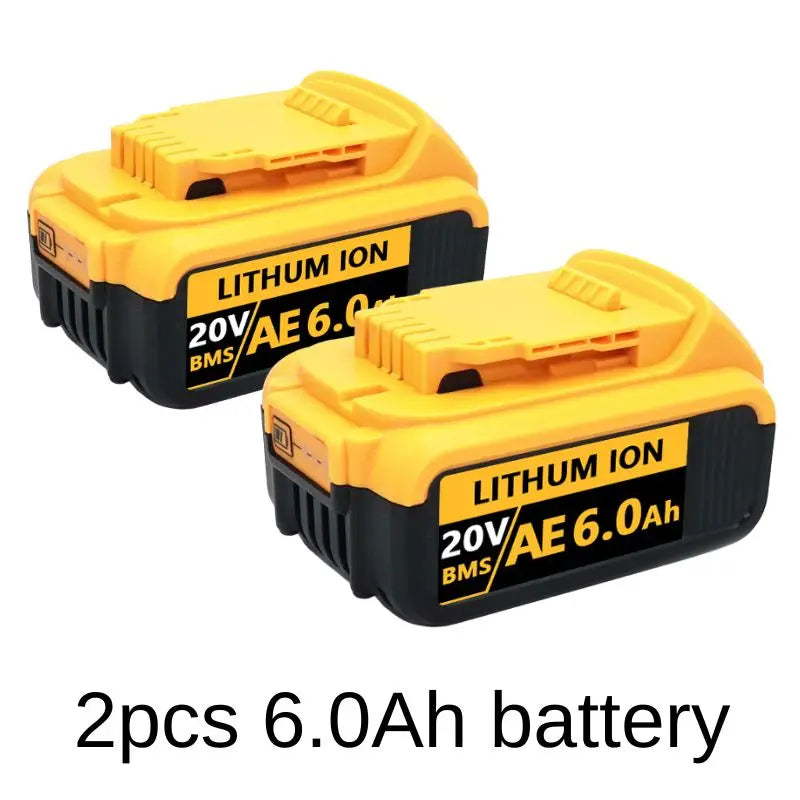 For DeWalt 20v 6000mAh 8000mAh 12000mAh Rechargeable Li-ion Battery Power Tools Replaceable Battery