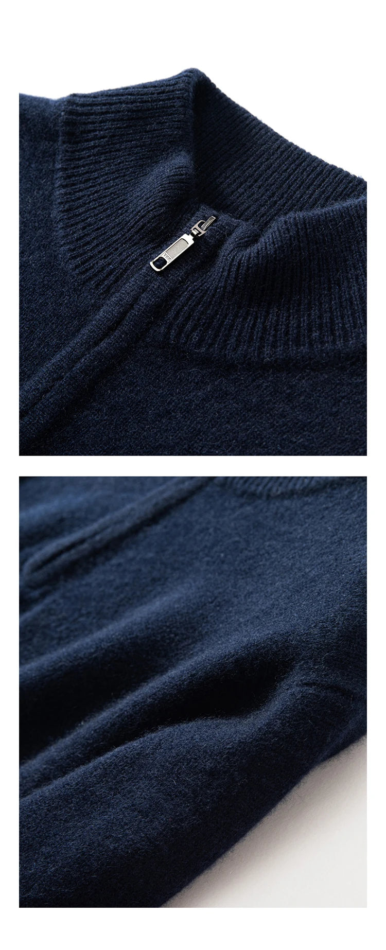 Autumn and Winter 100% Cashmere Men's Clothes Classic England Wind Solid Color Man Thicken Sweater Fashion Men Knitted Pullover