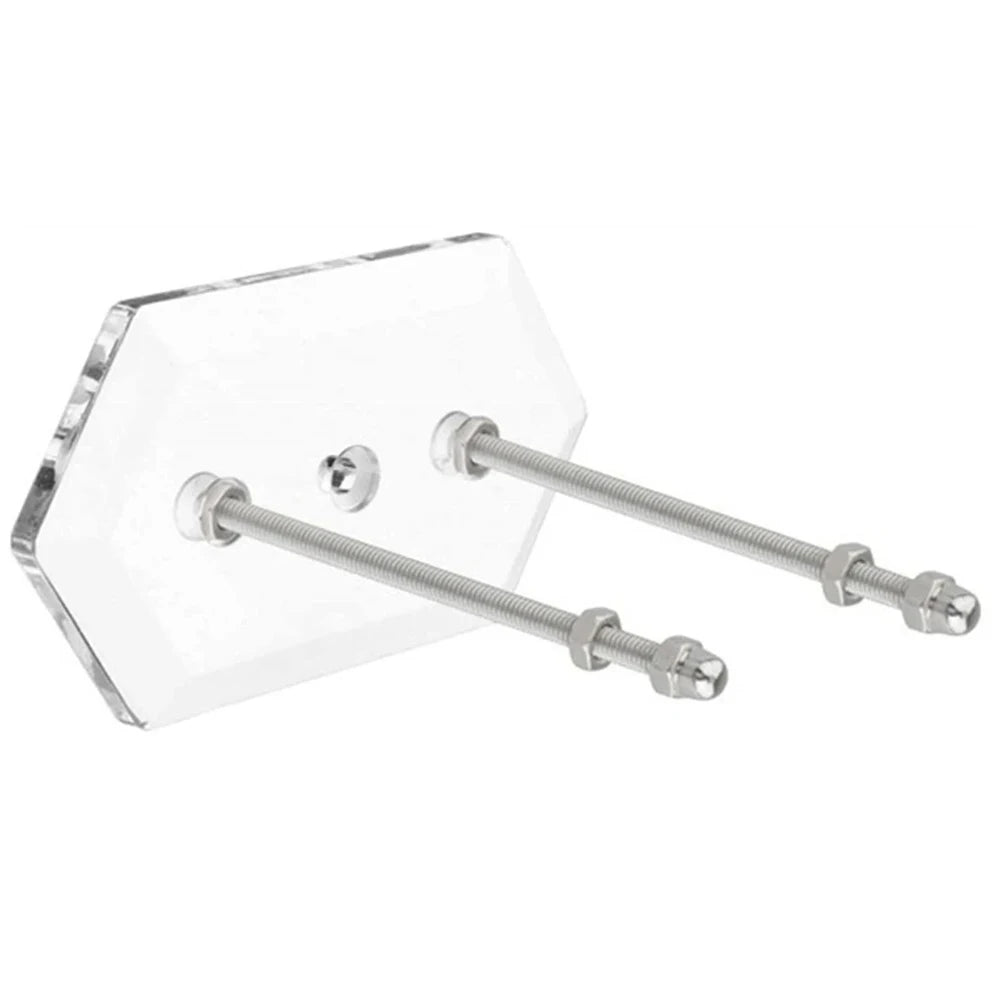 Skateboard Storage Holder Skateboard Holder Bracket Wall Mounting Deck Rack Acrylic Skateboard Rack for Display and Storage
