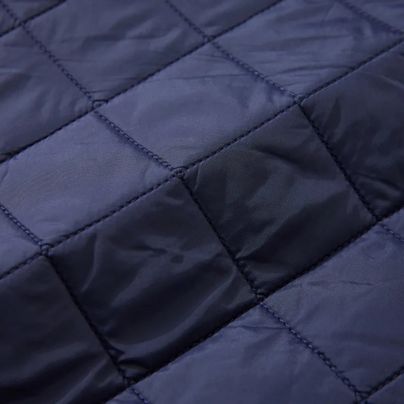 New corduroy thick plus cotton quilted vest for men for autumn and winter