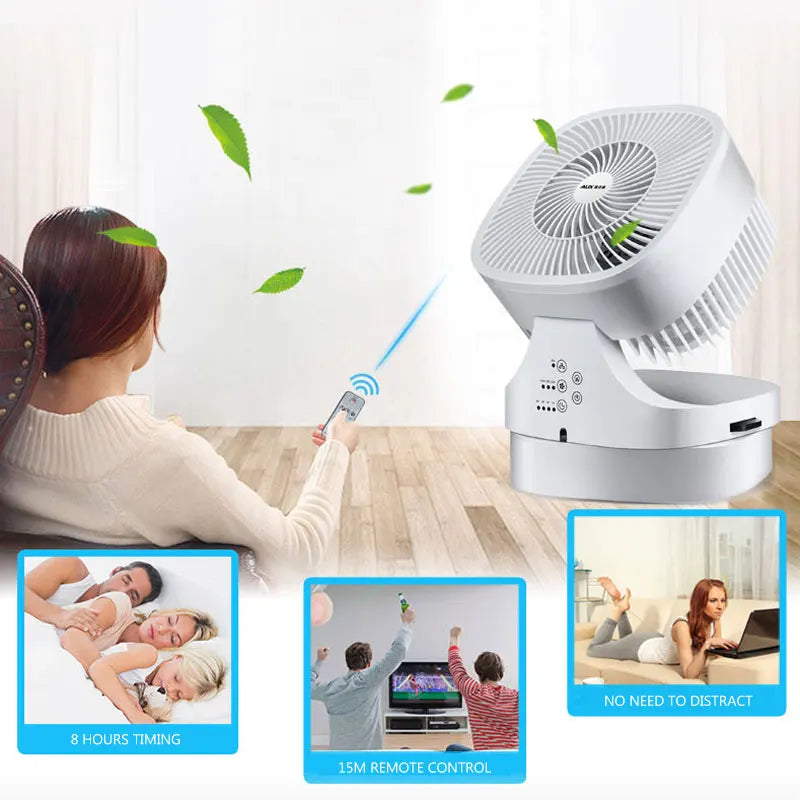 Electric Fan Household Desktop Fan Air Circulation Fan Turbine Convection Electric Blowing Machine