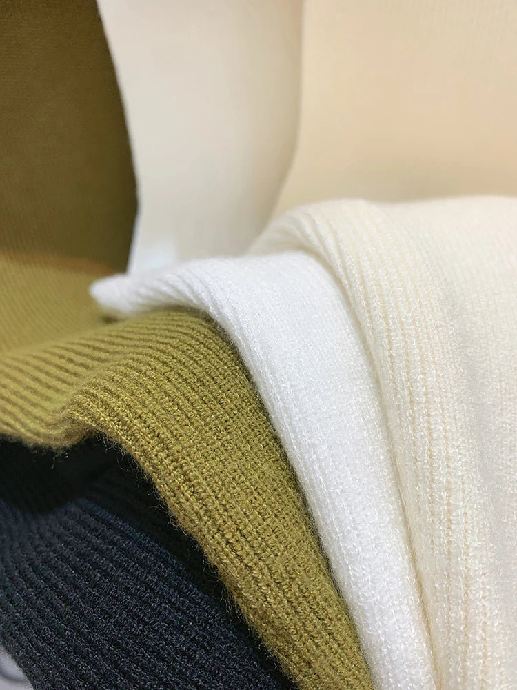 2026 Women Knitted Tank Top Spring Summer Slim Sweater Short Sleeveless Solid Spring Autumn Sweaters Pullovers