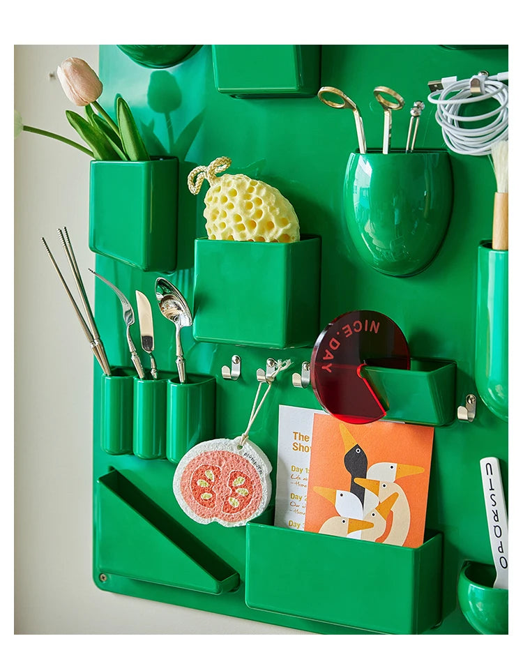 Wall Holder Offices Kitchens Organizer Desktop Shelf Wall Storage Rack Organiser For Workshops Bathrooms Children's Rooms
