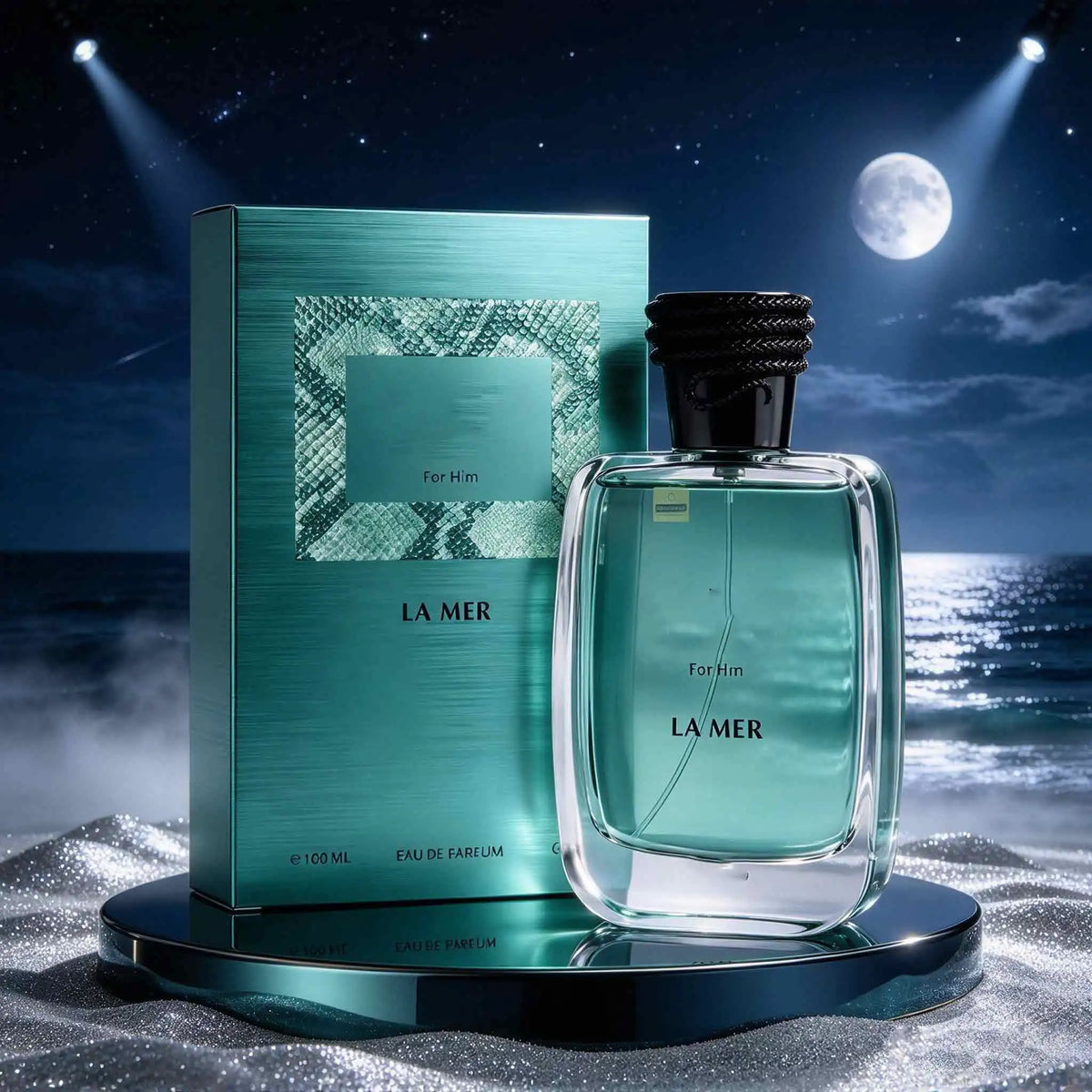 La Mer Hawas For Him Men’s Perfume 100Ml,Vivid Ocean Fragrance,100ml\3.4oz,Multi-Layer Aquatic Scent. Long-Lasting And Soft Aroma. Suitable For Commute, Date And Vacation, Release Free And Easy Male Charm.