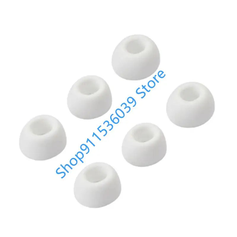 6PCS Silicone Ear Tips for Xiaomi Redmi Buds 6 6Pro 5 5Pro 4 4Pro Earphone Eartips Ear Pads Caps Noise Cancelling Ear Plugs