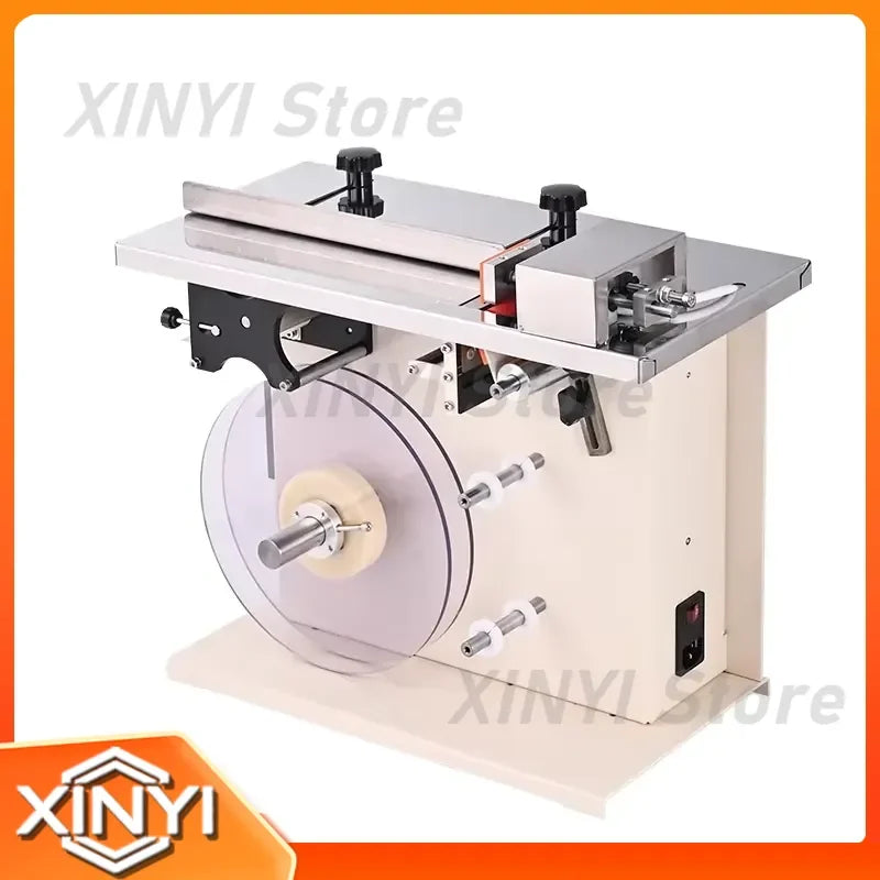 for Semi-automatic Corner Sealing and Labeling Machine for Gift Packaging Box Paper Box Self-adhesive Right Angle Sealing