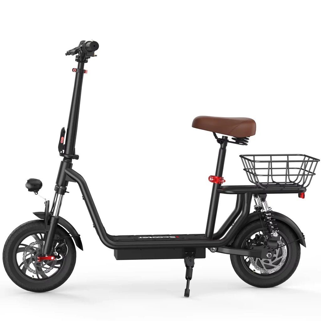 ISCOOTER I12 Adult Electric Scooter 500W Motor 36V7.5AH Battery Electric Scooter 12 Inch Urban Commuting Electric Scooter