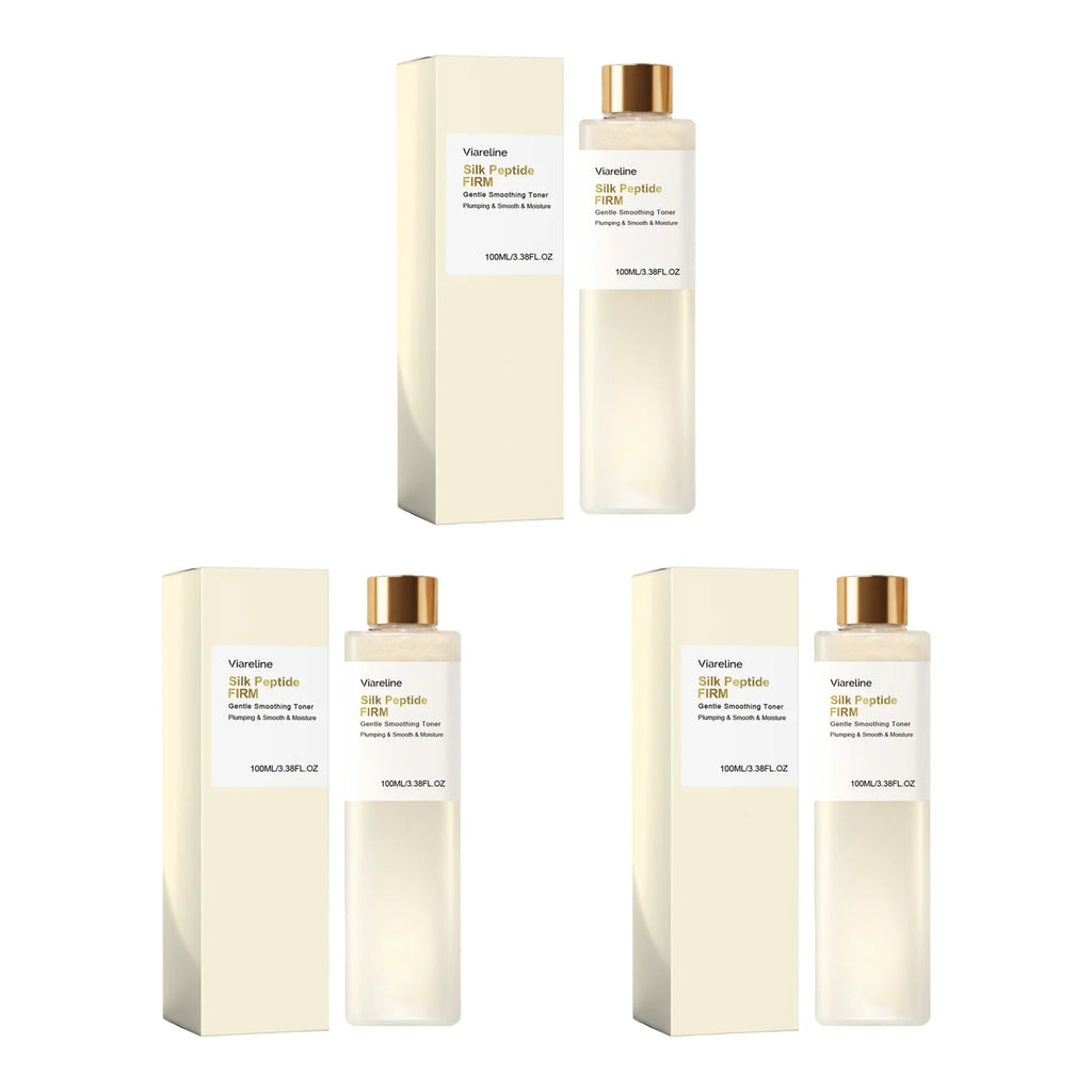 Silk Peptide Glow Boosting Toner Hydrating Refresh Repair Skin Barrier Non Sticky Quick Absorb Facial Deep Collagen Booster Care
