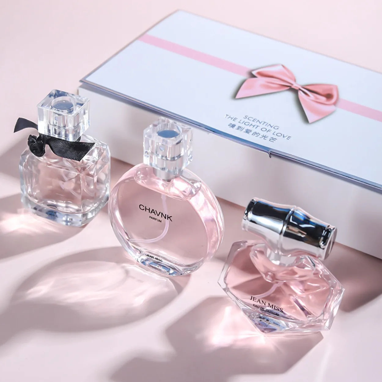 3-Piece Floral Scent Women Perfume Set Eau De Toilette Fresh Natural Long-Lasting Luxury Brand Dupe Same Fragrance 30ml*3 Brand