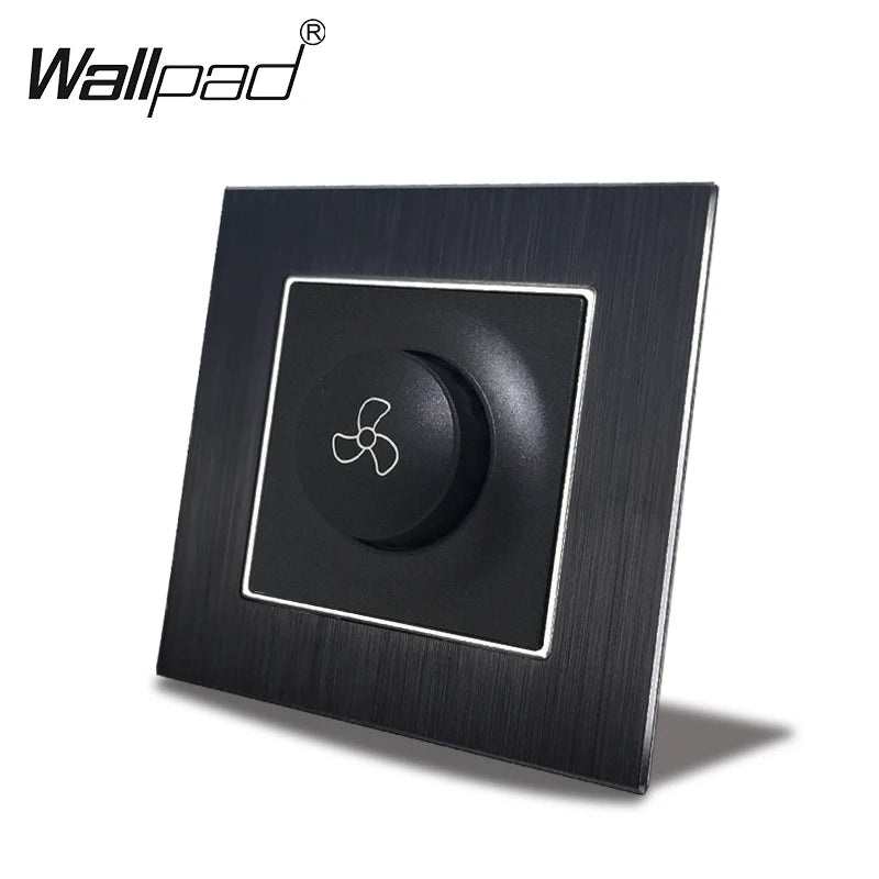 Euro USB Type-C Socket Black Matte Metal Panel Double Triple Electrical Wall SocketS EU Type A+C Outlet with Cap Cover Round Box