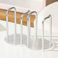 Luxury Disposable Cup Storage Holder Water Tea Cups Dispenser Rack Shelf with Longer Stick Mug Display Stand Home Organizer