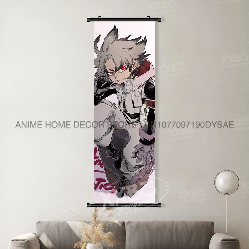 Canvas Home Decoration Poster For Anime Gachiakuta Character Print Scrolls Pictures Wall Art Hanging Painting Bedside Background