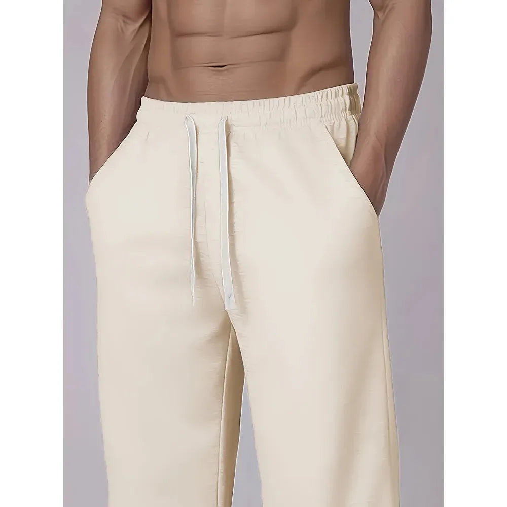 American Street Men's Casual Sports Outdoor Loose Straight Leg Pants Spring New Product Suitable for Both Men and Women
