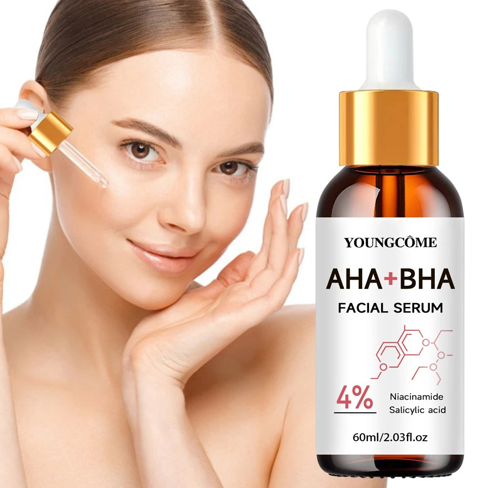 Salicylic Acid Facial Serum Firming Even Skin Tone,unclogs Pores oil Control Lightening Fine Lines Fast Absorption Face Care ﻿