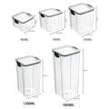 Sealed Jars Kitchen Grain Storage Organizer Large Tank Plastic Moisture-proof Storage Box Household Seasoning Jars Set 2030