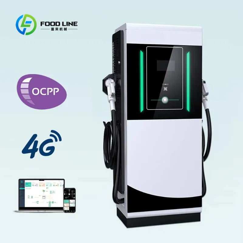 Customized Commercial Ev Charging Station Electric Car Charging Station 120kw Dc Ev Charger 120 Kw with Battery Storage