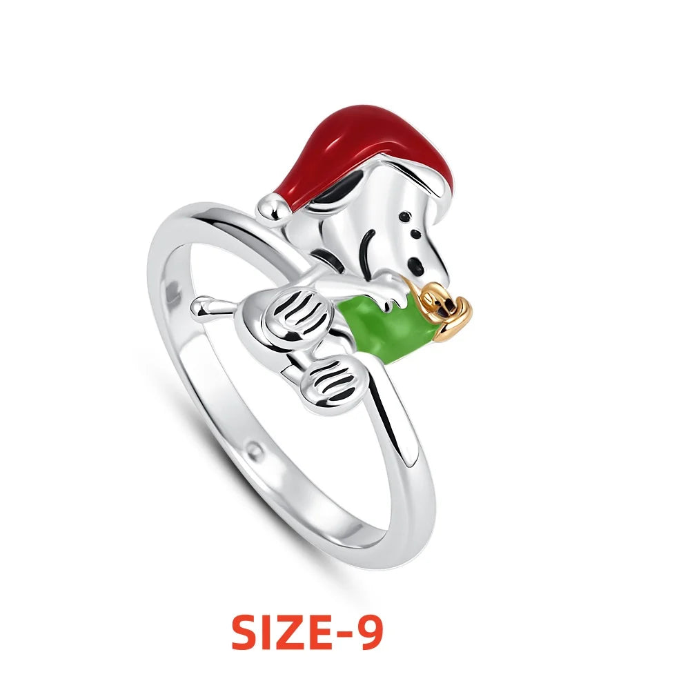 Cartoon 925Silver Balloon Dog, Red House, Watermelon Dog Male and Female Pendant,Fit Bracelet DIY Jewelry for Girls and Children