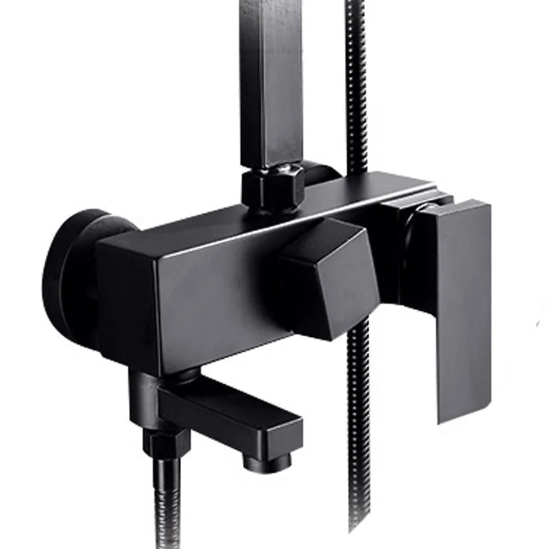 . Bathroom Mixer Bath Tub Copper Mixing Control Valve Wall Mounted Shower Faucet concealed faucet YT-5356