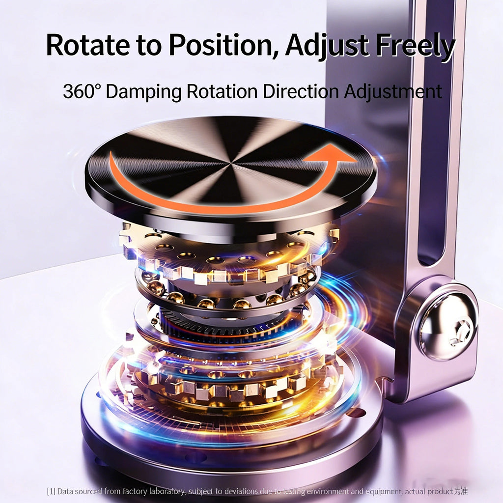 Foldable Universal Metal Phone Desk Stand Rotatable for Live Broadcasts And Lazy Height Adjustment Tablet Support