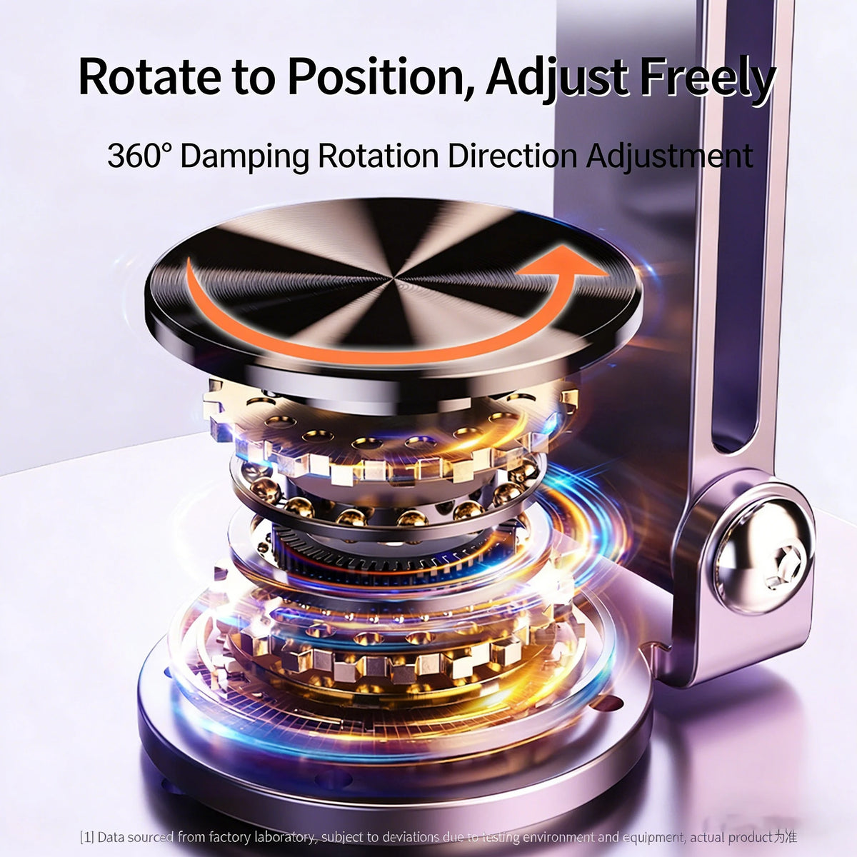Foldable Universal Metal Phone Desk Stand Rotatable for Live Broadcasts And Lazy Height Adjustment Tablet Support